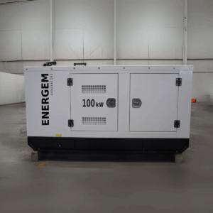 Generador Eléctrico 100 KW Diesel Marca Energem 220 V Con Caseta Nuevo