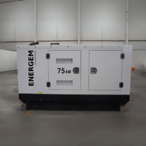 Generador Eléctrico 75 KW Diesel Marca Energem 220 V Con Caseta Nuevo